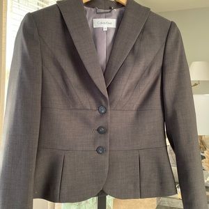 Calvin Klein Womens suit jacket